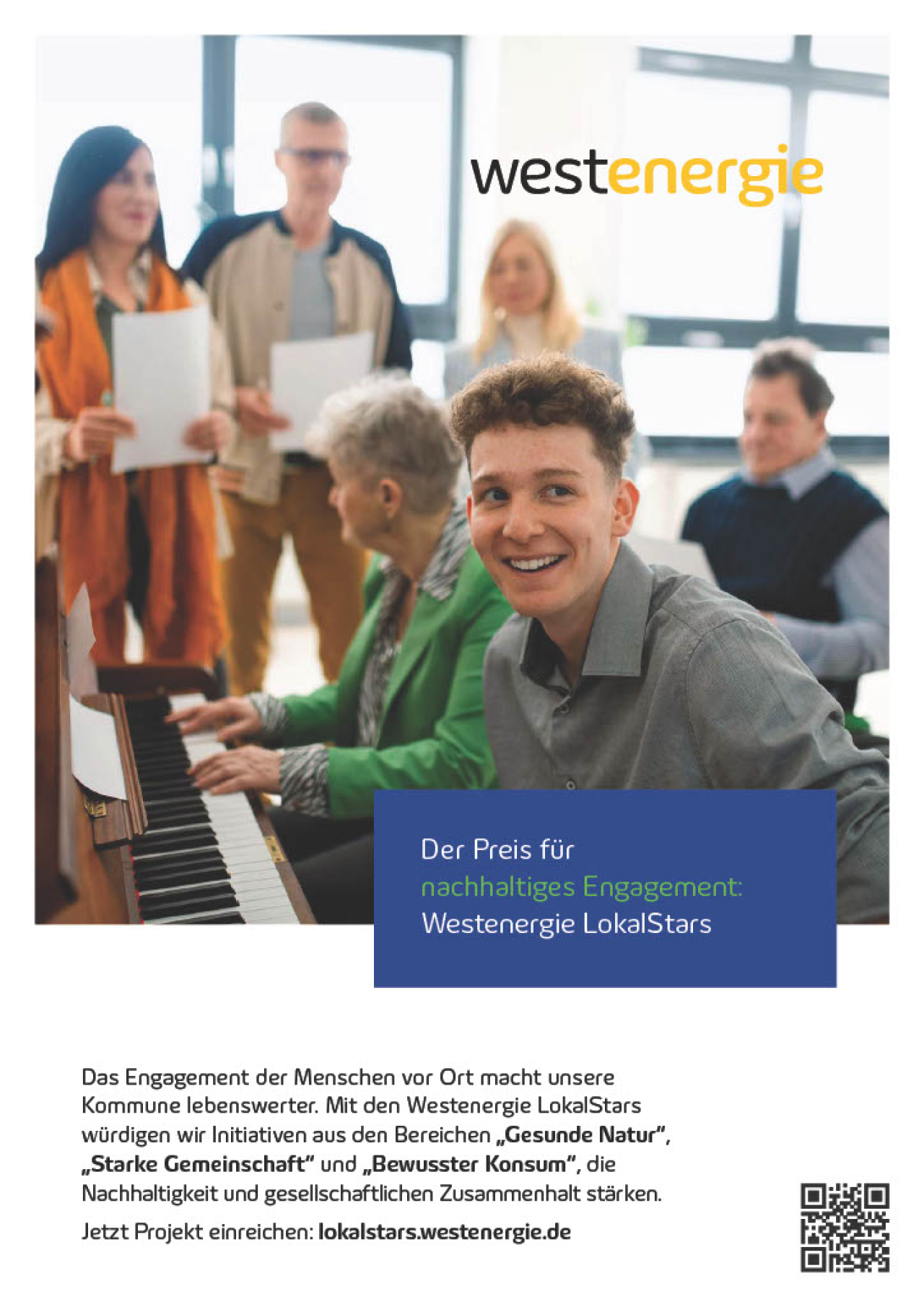 Werbeflyer Wettbewerb LokalStars 2026.