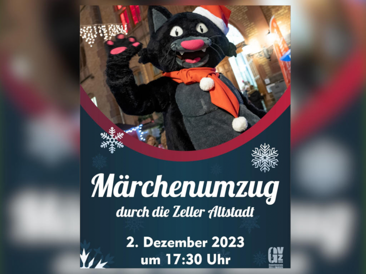 Termininfo zum Märchenumzug in Zell Mosel 2023.