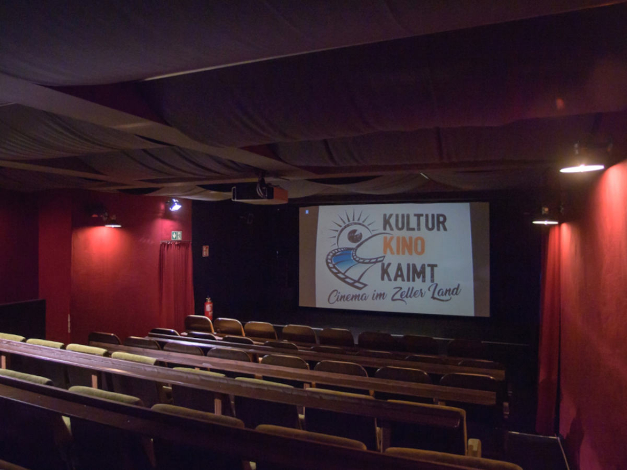 Innenansicht des KulturKino im Zeller Stadtteil Kaimt.