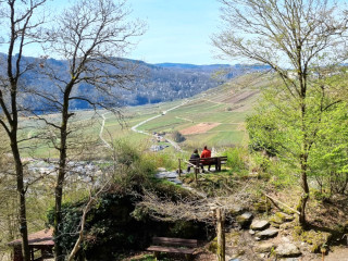 Blick vom Kreuz der Marienhöhe in Zell