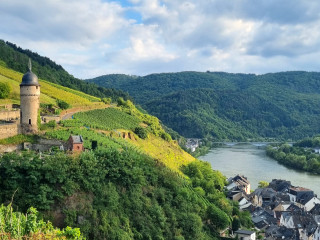 Der Pulverturm, genannt Runder Turm, über Zell