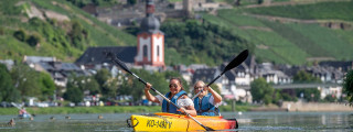 Zell Mosel - Kajakfahren auf der Mosel