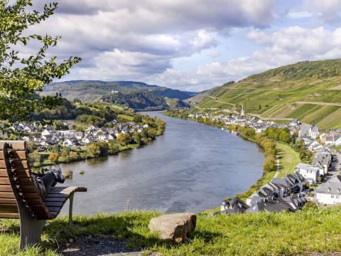 Zell Mosel - Ausblick vom Moselkino