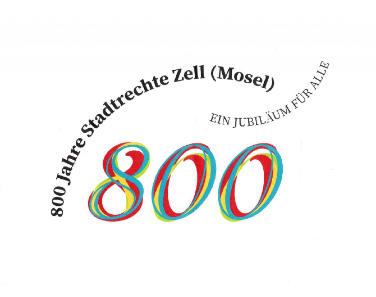 Logo 800 Jahre Zell Mosel.