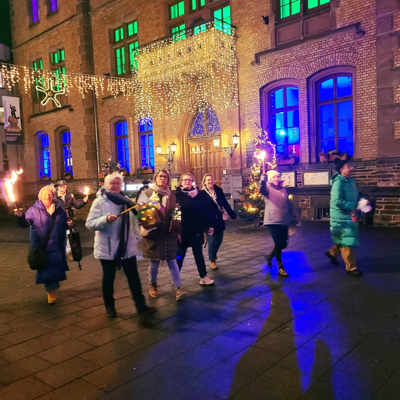 Fotos der Sternfackelwanderung 2025.