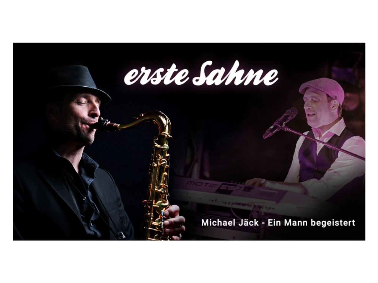 Erste Sahne - Musiker beim Zeller Weinfest.