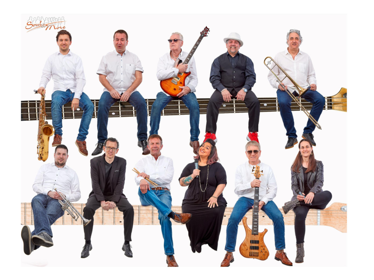 Die Band Soul and More spielt auf dem Zeller Weinfest.